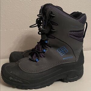 Columbia Black and Blue Waterproof Boots men’s size 7
